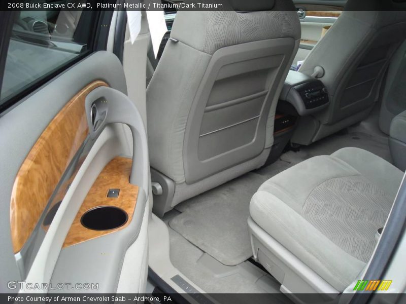 Platinum Metallic / Titanium/Dark Titanium 2008 Buick Enclave CX AWD