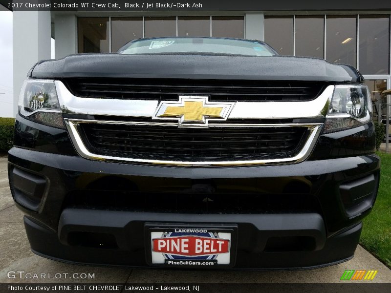 Black / Jet Black/­Dark Ash 2017 Chevrolet Colorado WT Crew Cab