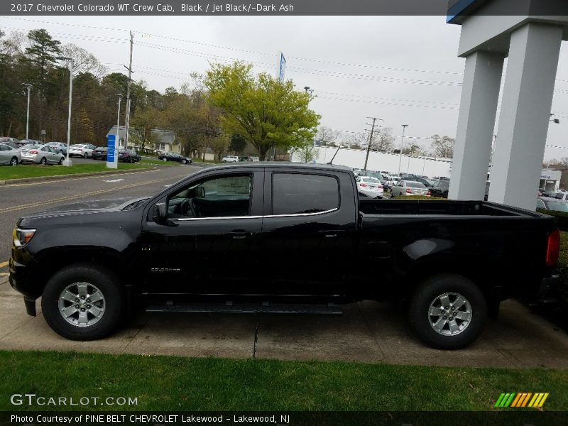 Black / Jet Black/­Dark Ash 2017 Chevrolet Colorado WT Crew Cab