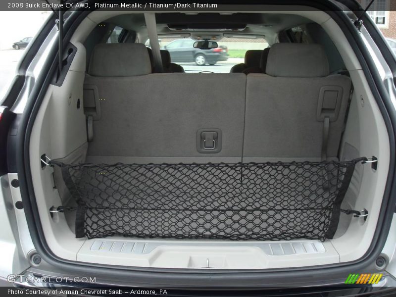 Platinum Metallic / Titanium/Dark Titanium 2008 Buick Enclave CX AWD
