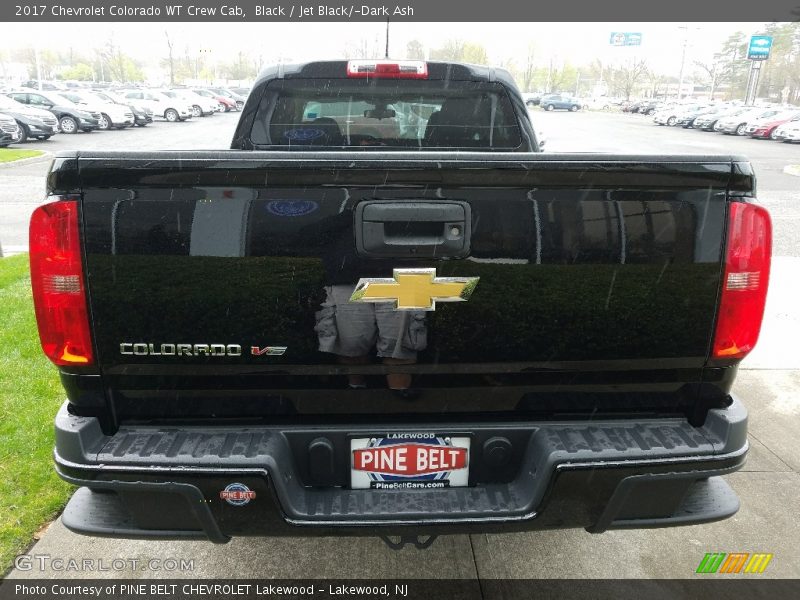 Black / Jet Black/­Dark Ash 2017 Chevrolet Colorado WT Crew Cab