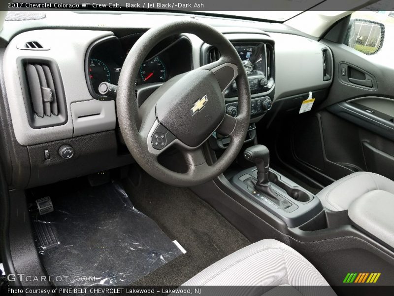 Black / Jet Black/­Dark Ash 2017 Chevrolet Colorado WT Crew Cab