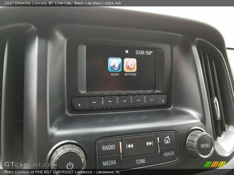 Black / Jet Black/­Dark Ash 2017 Chevrolet Colorado WT Crew Cab