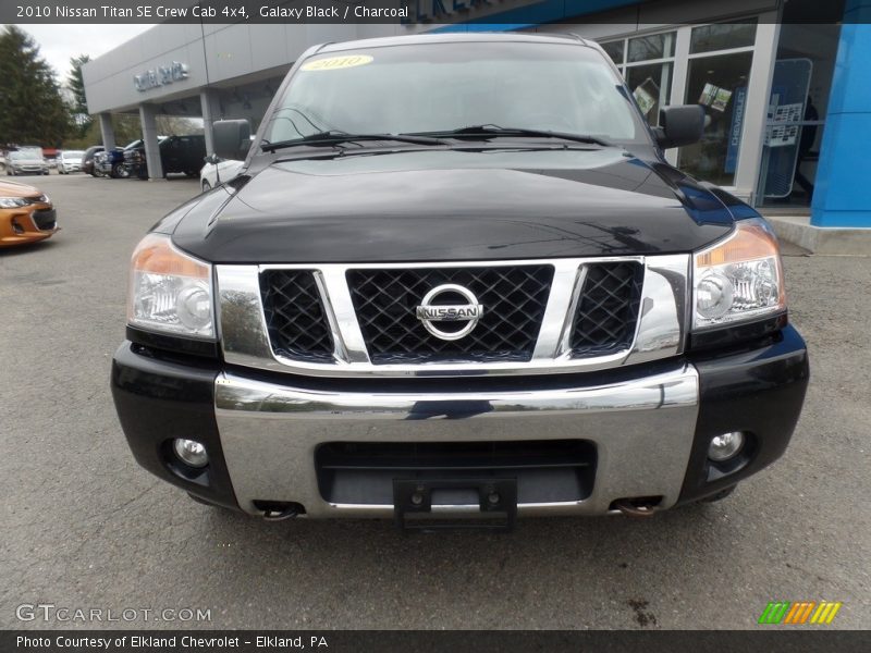 Galaxy Black / Charcoal 2010 Nissan Titan SE Crew Cab 4x4