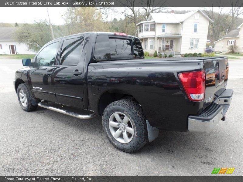 Galaxy Black / Charcoal 2010 Nissan Titan SE Crew Cab 4x4