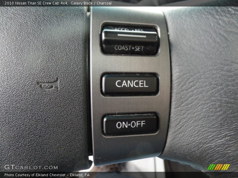 Galaxy Black / Charcoal 2010 Nissan Titan SE Crew Cab 4x4