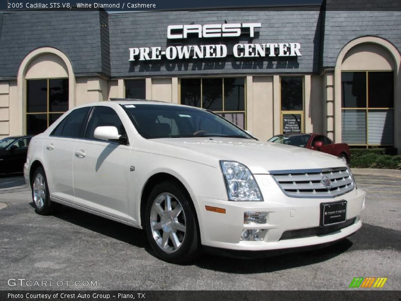 White Diamond / Cashmere 2005 Cadillac STS V8