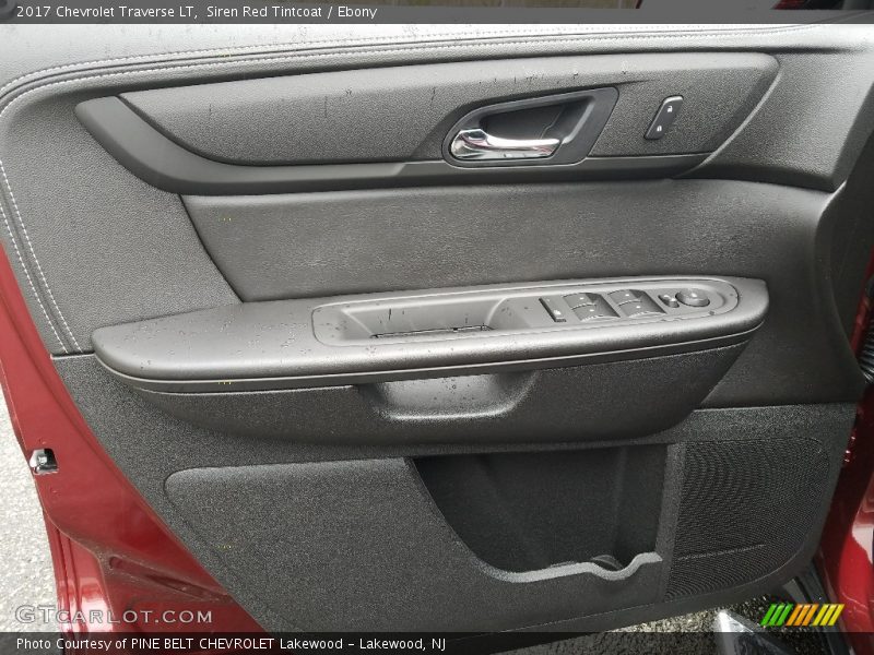 Siren Red Tintcoat / Ebony 2017 Chevrolet Traverse LT