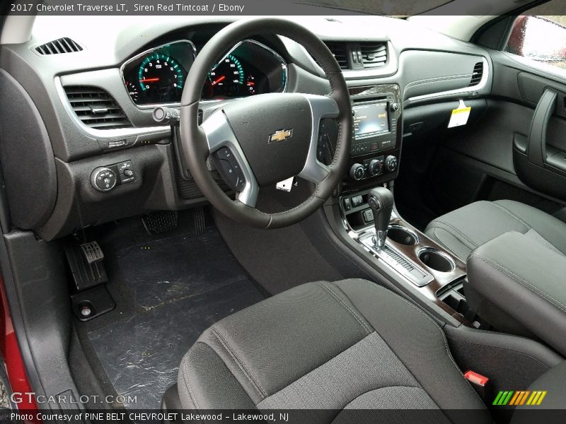  2017 Traverse LT Ebony Interior