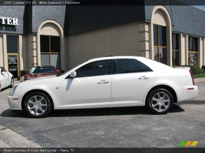 White Diamond / Cashmere 2005 Cadillac STS V8