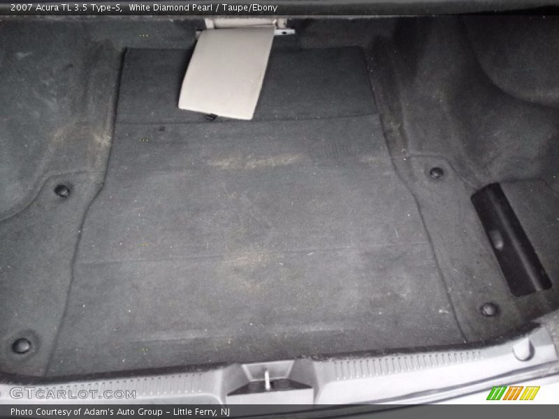 White Diamond Pearl / Taupe/Ebony 2007 Acura TL 3.5 Type-S