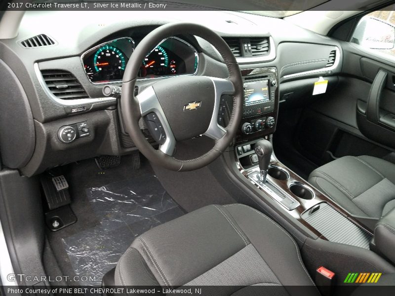  2017 Traverse LT Ebony Interior