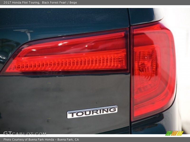 Black Forest Pearl / Beige 2017 Honda Pilot Touring