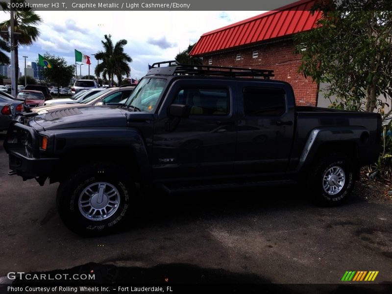 Graphite Metallic / Light Cashmere/Ebony 2009 Hummer H3 T