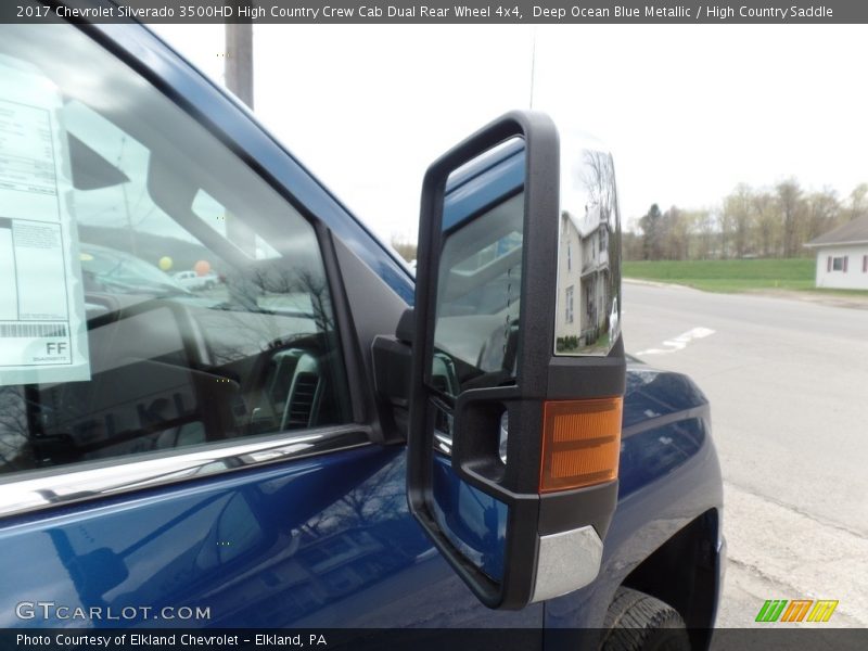 Deep Ocean Blue Metallic / High Country Saddle 2017 Chevrolet Silverado 3500HD High Country Crew Cab Dual Rear Wheel 4x4