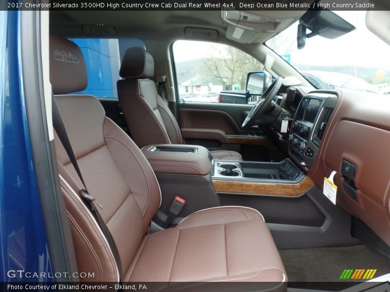 Front Seat of 2017 Silverado 3500HD High Country Crew Cab Dual Rear Wheel 4x4