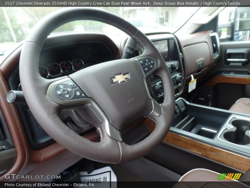  2017 Silverado 3500HD High Country Crew Cab Dual Rear Wheel 4x4 Steering Wheel