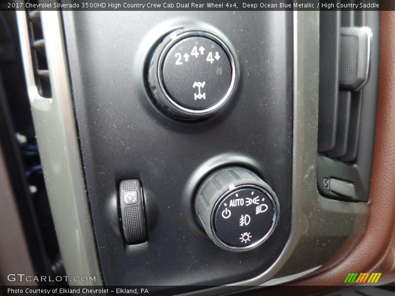 Controls of 2017 Silverado 3500HD High Country Crew Cab Dual Rear Wheel 4x4