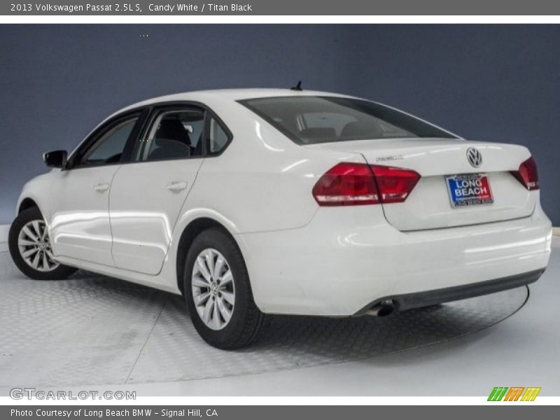 Candy White / Titan Black 2013 Volkswagen Passat 2.5L S