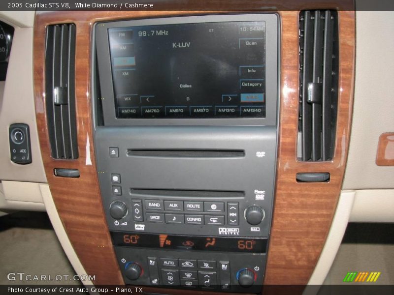 White Diamond / Cashmere 2005 Cadillac STS V8