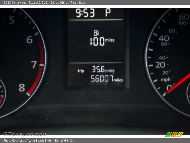 Candy White / Titan Black 2013 Volkswagen Passat 2.5L S