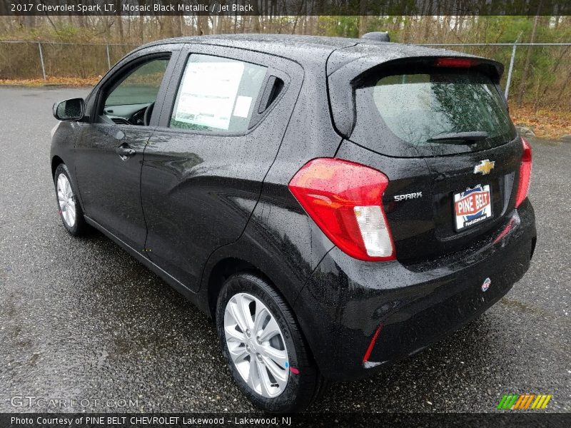 Mosaic Black Metallic / Jet Black 2017 Chevrolet Spark LT