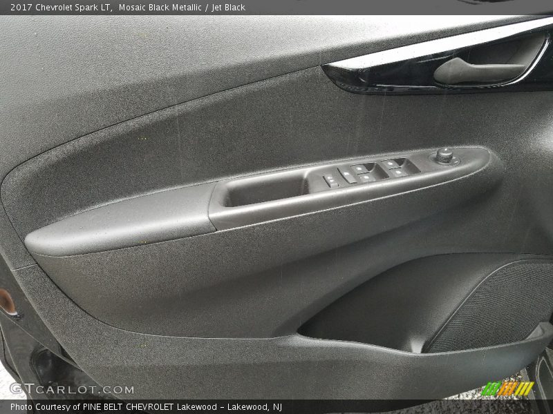 Mosaic Black Metallic / Jet Black 2017 Chevrolet Spark LT