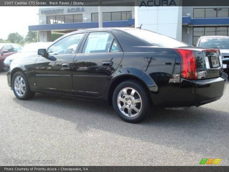 Black Raven / Ebony 2007 Cadillac CTS Sedan