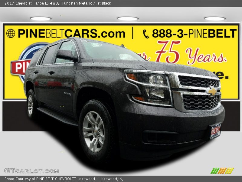 Tungsten Metallic / Jet Black 2017 Chevrolet Tahoe LS 4WD