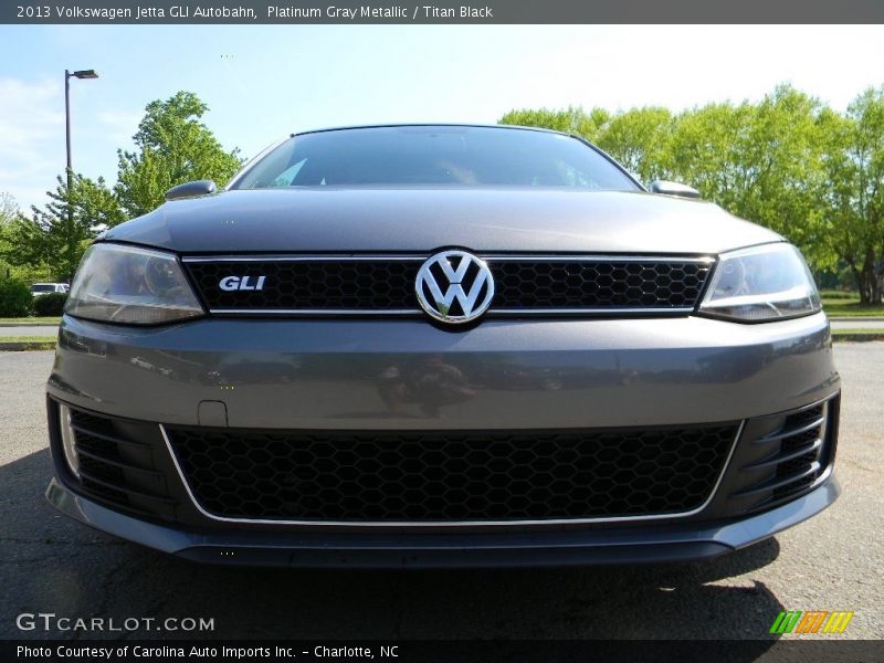 Platinum Gray Metallic / Titan Black 2013 Volkswagen Jetta GLI Autobahn