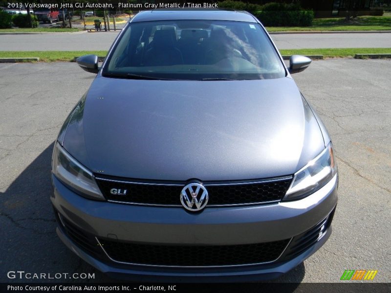 Platinum Gray Metallic / Titan Black 2013 Volkswagen Jetta GLI Autobahn