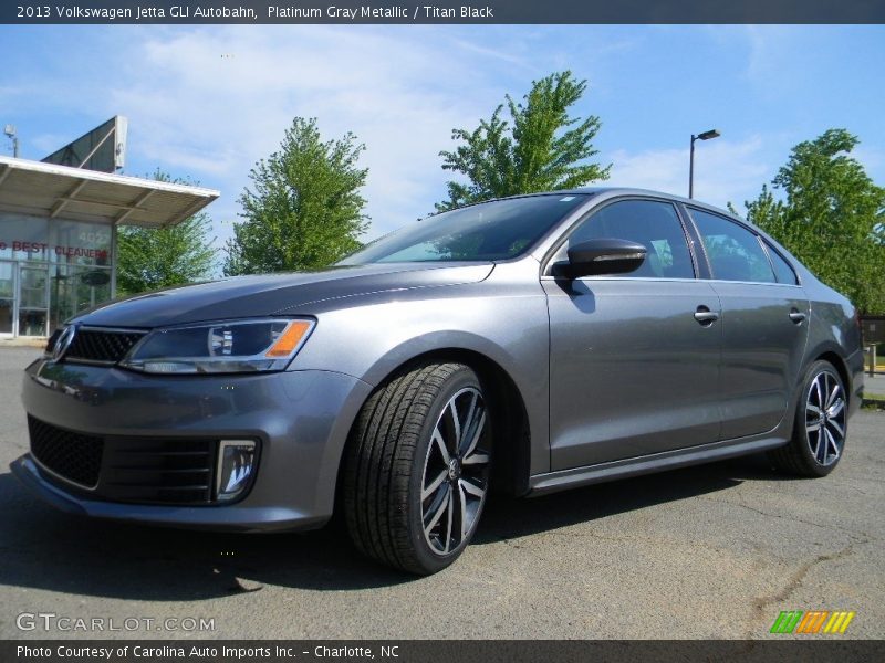 Platinum Gray Metallic / Titan Black 2013 Volkswagen Jetta GLI Autobahn