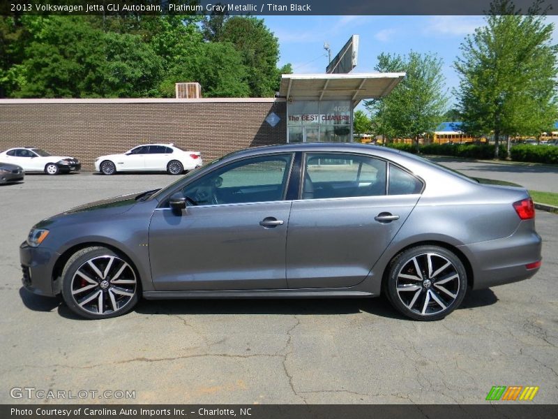 Platinum Gray Metallic / Titan Black 2013 Volkswagen Jetta GLI Autobahn