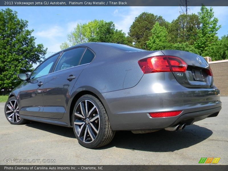 Platinum Gray Metallic / Titan Black 2013 Volkswagen Jetta GLI Autobahn