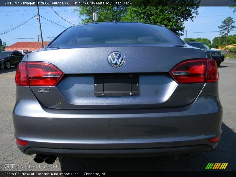 Platinum Gray Metallic / Titan Black 2013 Volkswagen Jetta GLI Autobahn
