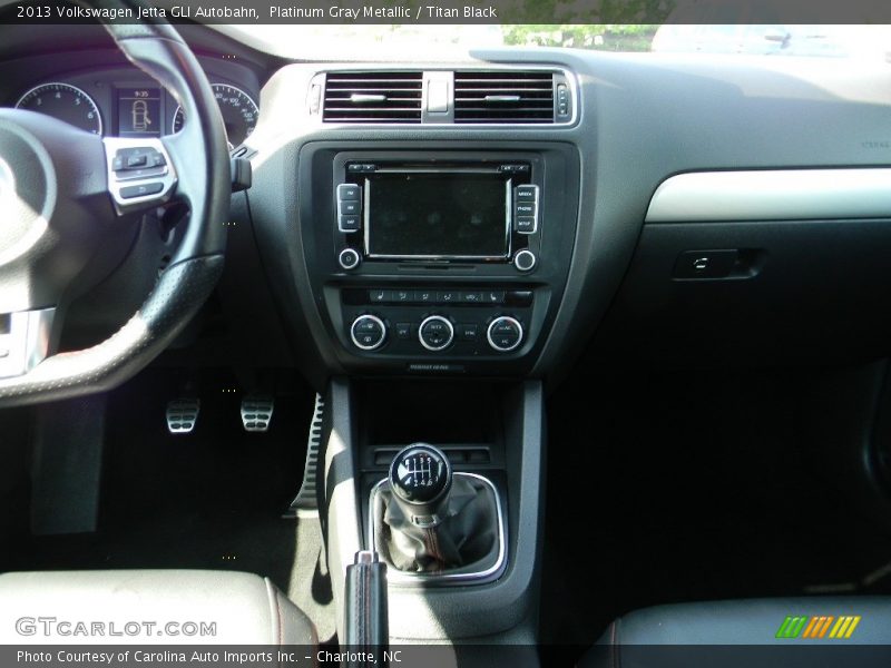 Platinum Gray Metallic / Titan Black 2013 Volkswagen Jetta GLI Autobahn