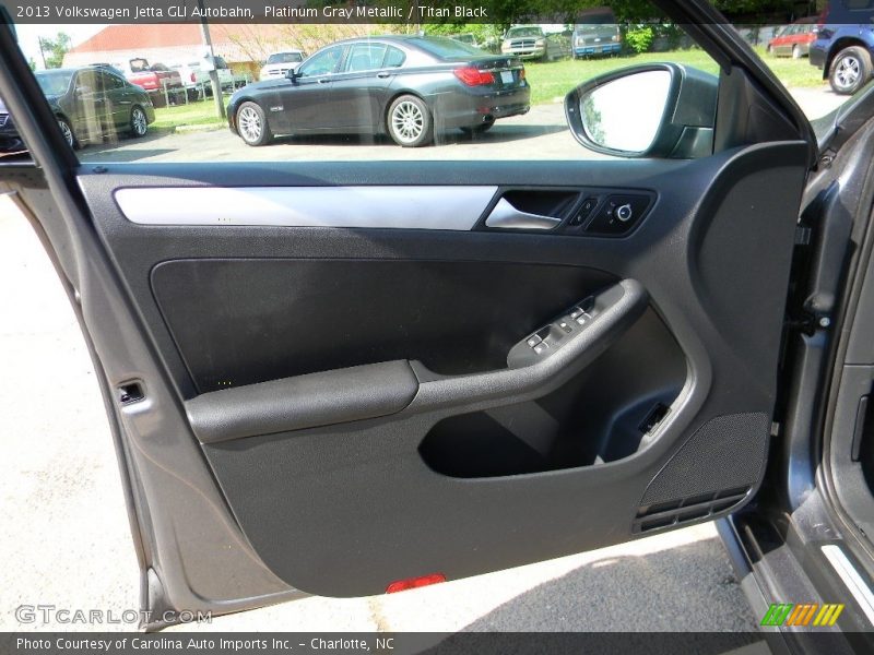 Platinum Gray Metallic / Titan Black 2013 Volkswagen Jetta GLI Autobahn