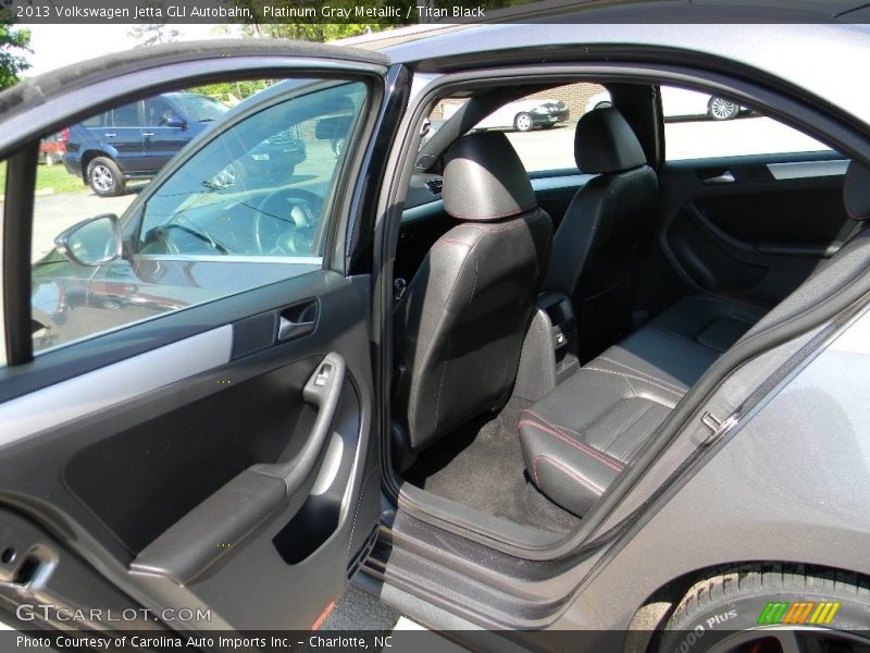 Platinum Gray Metallic / Titan Black 2013 Volkswagen Jetta GLI Autobahn
