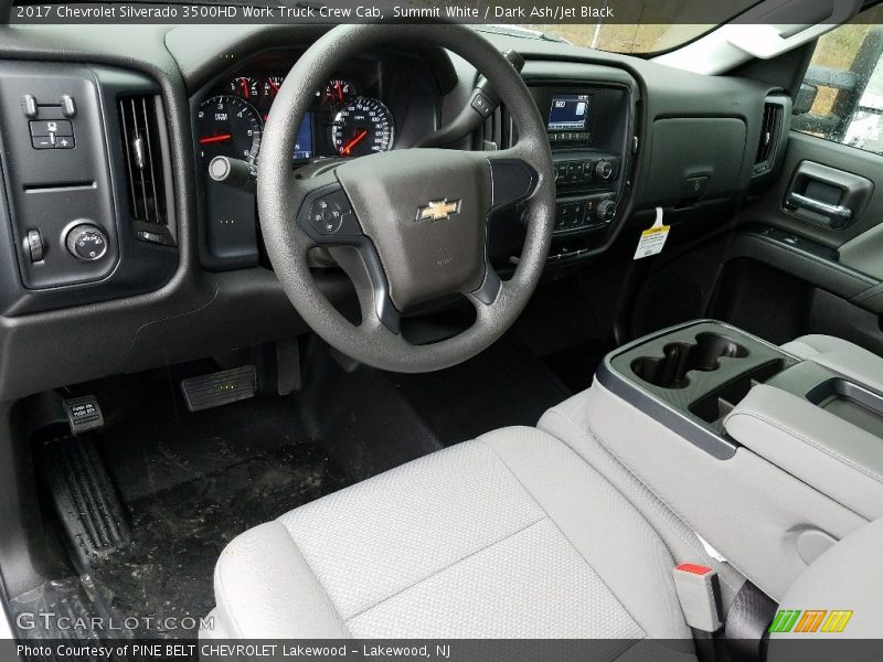 Summit White / Dark Ash/Jet Black 2017 Chevrolet Silverado 3500HD Work Truck Crew Cab