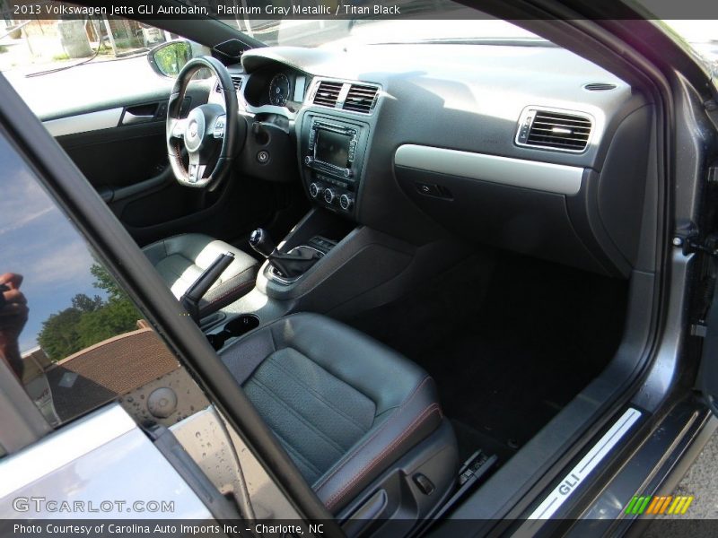 Platinum Gray Metallic / Titan Black 2013 Volkswagen Jetta GLI Autobahn