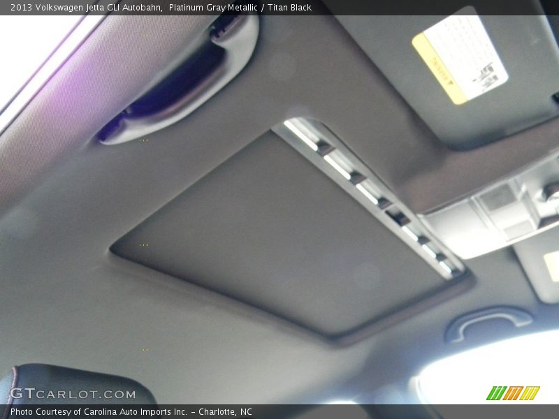 Platinum Gray Metallic / Titan Black 2013 Volkswagen Jetta GLI Autobahn