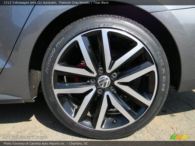 Platinum Gray Metallic / Titan Black 2013 Volkswagen Jetta GLI Autobahn