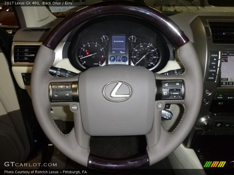 Black Onyx / Ecru 2017 Lexus GX 460