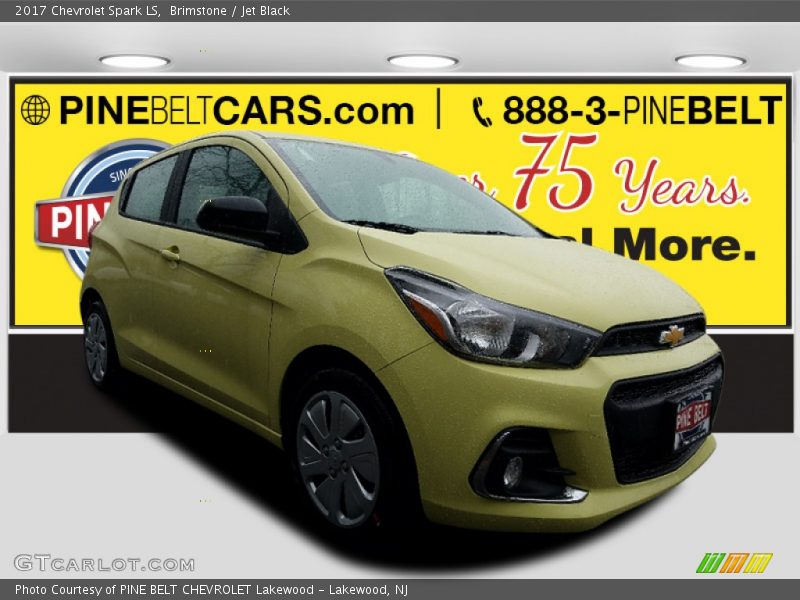 Brimstone / Jet Black 2017 Chevrolet Spark LS