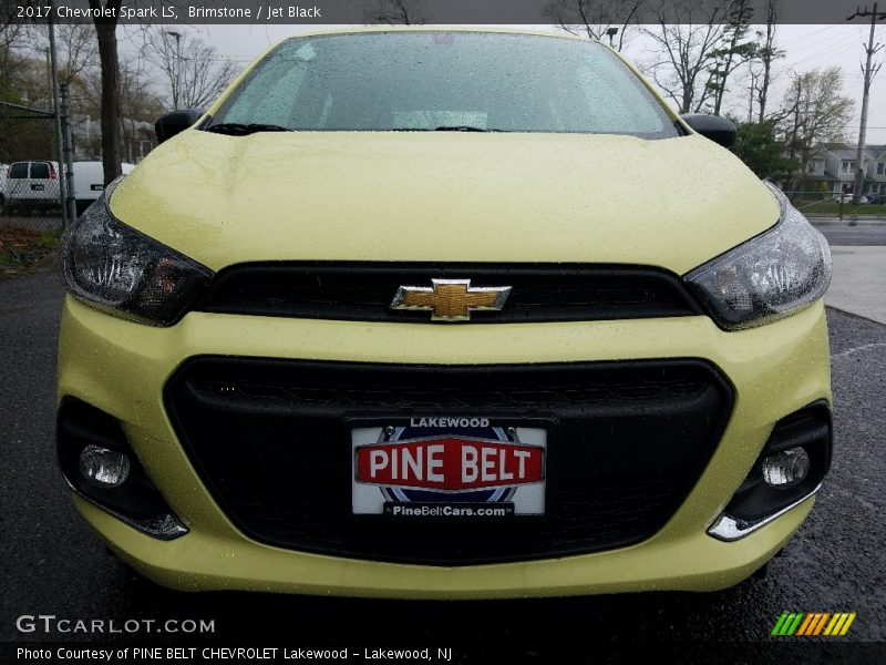 Brimstone / Jet Black 2017 Chevrolet Spark LS