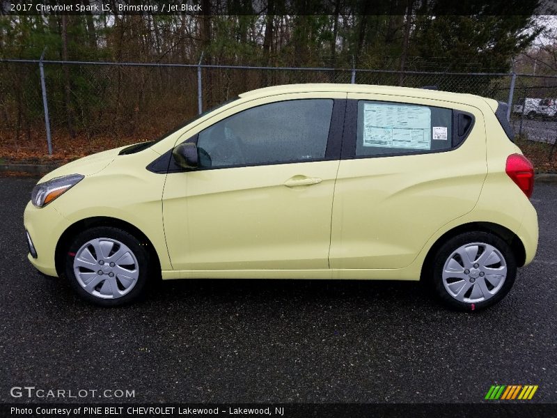 Brimstone / Jet Black 2017 Chevrolet Spark LS