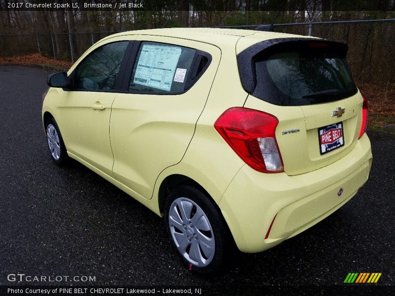 Brimstone / Jet Black 2017 Chevrolet Spark LS