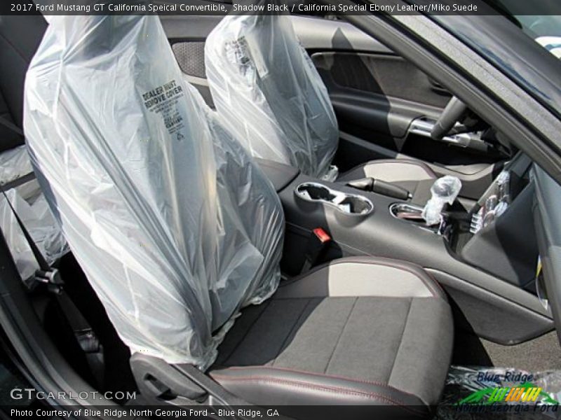 Shadow Black / California Special Ebony Leather/Miko Suede 2017 Ford Mustang GT California Speical Convertible