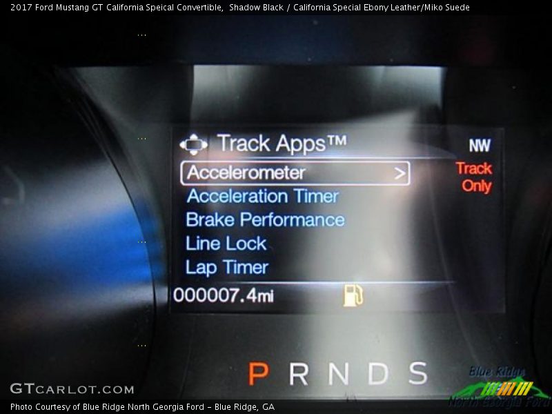 Shadow Black / California Special Ebony Leather/Miko Suede 2017 Ford Mustang GT California Speical Convertible