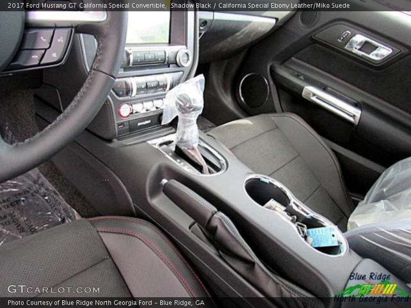 Shadow Black / California Special Ebony Leather/Miko Suede 2017 Ford Mustang GT California Speical Convertible